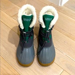 Armani Junior snow boots ❄️